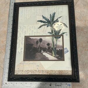 Palm tree wall art